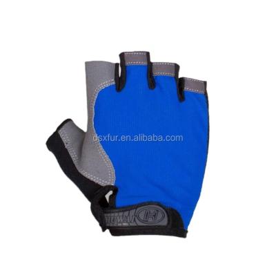 China Cheap And High Quality Durable Winter Half Finger Motorcycle Racing Leather Glove Cycling Gloves for sale