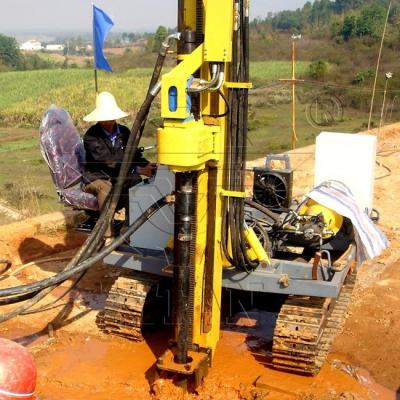 China 50m Jet Grouting Drilling Rig Te koop