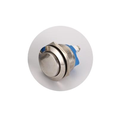 China Good Quality Momentary Switch Push Button Self Reset 16mm Metal Button Switch 16C-G10/N for sale