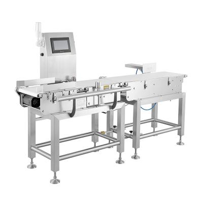 China High Speed Conveyor Weight Checking Machine For Vegetables 2 Years Warranty for sale