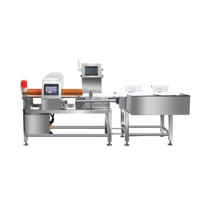 China Advanced Digital Signal Processing And Easy Operation High-Speed Combo Metal Detector And Checkweigher For Sliver Products for sale