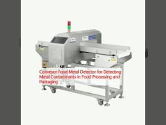 Conveyor Food Metal Detector for Detecting Metal Contaminants in Food Processing and Packaging