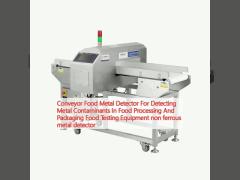 Conveyor Food Metal Detector For Detecting Metal Contaminants In Food Processing And Packaging Food Testing Equipment non ferrous metal detector