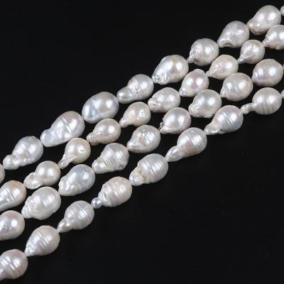 China Wholesale Natural Cultured Freshwater Pearl Beads Loose Necklaces Wholesale Large Baroque for sale