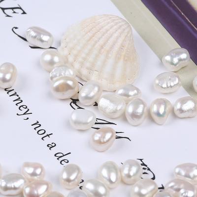 China Wholesale Loose Baroque Pearl Beads 5-6mm Pearl White Baroque Freshwater Pearl Beads for sale