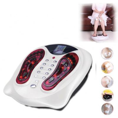 China Magnetism Cure& OEM Infrared Heating Foot Massager Blood Circulation Vibration Machine Tools for sale