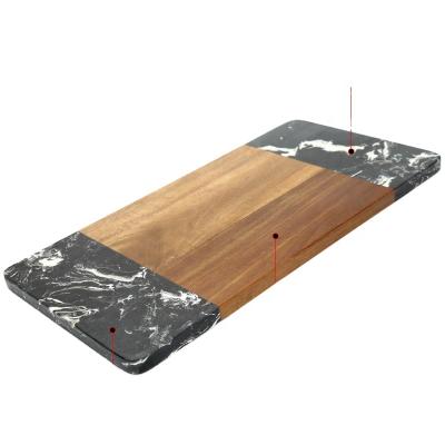 China Viable Wholesale Cheap Creative Marble Acacia Price Amazon Chopper Wood Cutting Board For Kitchen for sale