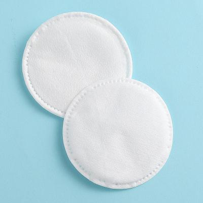 China Wholesale 100% Pure Eco-friendly Nonwoven Disposable Round Cotton Pads Cosmetic Moisture Cotton Makeup for sale