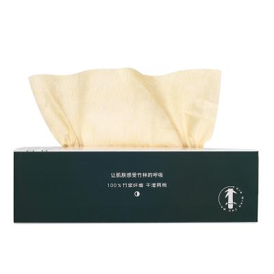 China Private Label Child Safe Extra Thick Soft Thick Disposable Bamboo Face Towel For Kitchen for sale