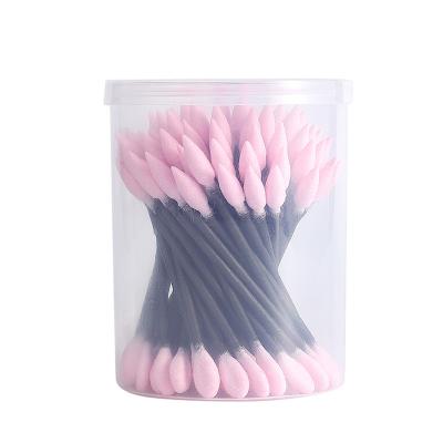 China Daily Cleansing Custom Logo 180pcs Daily Use Double Head Biodegradeable Cotton Swabs for sale