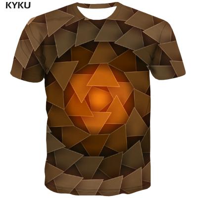 China Anti-Wrinkle Fast Delivery Dizziness T-shirt Men Subtract Psychedelic T-shirts 3D Printed Shirt Print Mens Hip Hop Clothing for sale