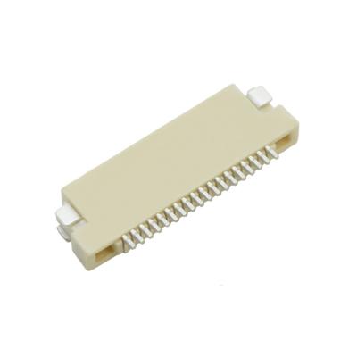 China FPC 0.5mm Pitch 20-60pin H1.5 Dual Contact ZIF Type Under Seat Camera Module FPC Connector for sale