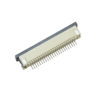 China Drawer type horizontal contact H2.5 SMT ZIF fpc ffc sensor 0.8mm pitch connector for sale