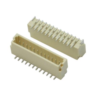 China FPC Shipping and Handling 1.0mm Pitch High Temperature SMT ZIF Type Vertical Restiance FPC/FFC Connectors for sale