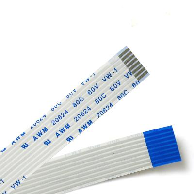 China Electronic A tpye fpc ffc cables 1.25mm pitch 28 pin ribbon cable for integrated circuit for sale