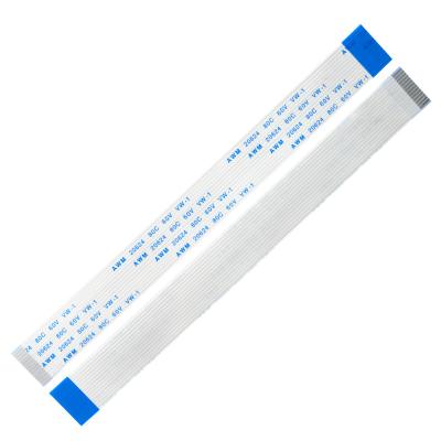 China 12 Pin 1.0mm Pitch FFC FPC Electronic Ribbon Cable AWM VW-1 20624 80C 60V Flexible B for sale