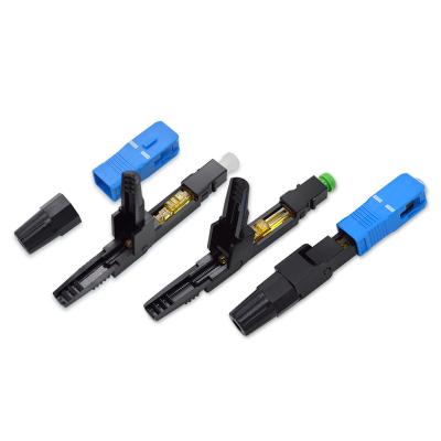 China Telecom fiber fast connector SC/UPC (RPA) fast fiber optic connector adapter for FTTH ODF CATV for sale