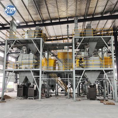 China Energy Saving Dry Mortar Production Line Cement Mixing Equipment Wall Putty Mixer for sale