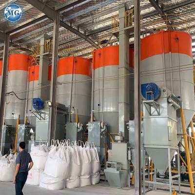 China 45kw droog Mortiermachine met Tweeling de Mixerdruk 0,4 van de Schachtpeddel - 0.6Mpa Te koop