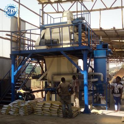 China Dry Powder Mortar Production Line Wall Putty Sand Cement Mixing Equipment Ceramic Tile Adhesive Making Machine for sale