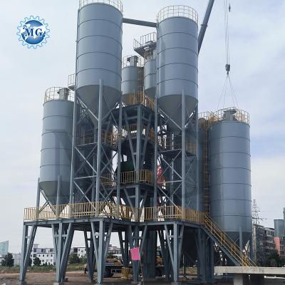 China Automatic Feeding Dry Mix Powder Mortar Mixing Machine Wall Putty Sand Cement Mixer Ceramic Tile Adhesive Manufacturing Plant For Sale for sale