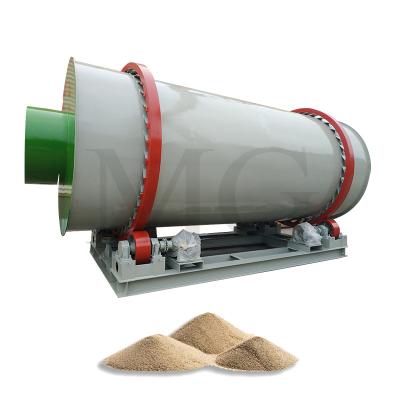 China Energy Saving River Sea Silica Sand Three Cylinder Drum Equipment Sand Dryer Machine Sand Drying Plant for sale