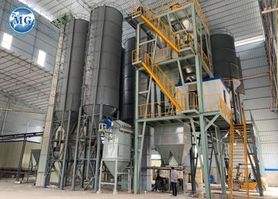 China Full Automatic Dry Mix Plant Dry Mortar Building Material Machinery CE ISO9001 for sale