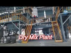 Intelligent Cement Sand Plastering Dry Mix Mortar Plant 30T/H