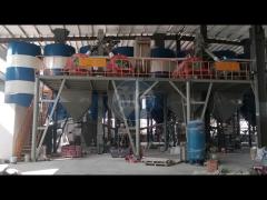 10-30 TPH Dry Mix Mortar Manufacturing Plant For Putty Making Open Type Packaging