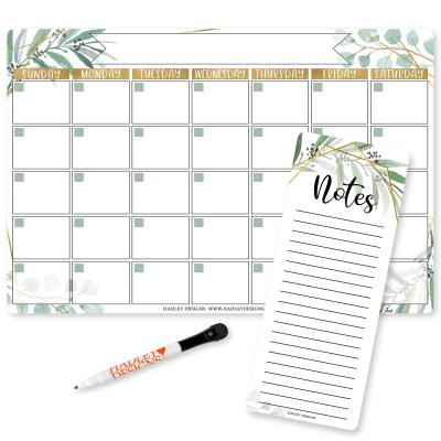 China No Ghosting Calendar Fridge Whiteboard Magnetic Dry Erase Calendar Magnetic Dry Erase Calendar For Fridge for sale