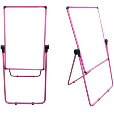 China Wholesale Liftable Frame Digital U Shaped Rotating Digital Folding Frame Bracket Kids Pink Registration Board With Cloth Storage Pockets For Kids for sale