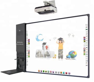 China A machine wholesale 82 inch all-in-one interactive real-time whiteboard for school large whiteboard for sale