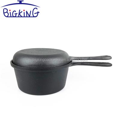 China Sustainable enameled cast iron pan for all types of hob, 16 cm, 1.2 liters for sale