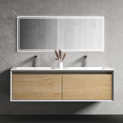 China Factory Price 15YRS OEM/ODM Waterproof Waterproof Makeup Standard Lavatory Vanities Set Modern Bathroom Vanity Solid Wood Cabinet for sale