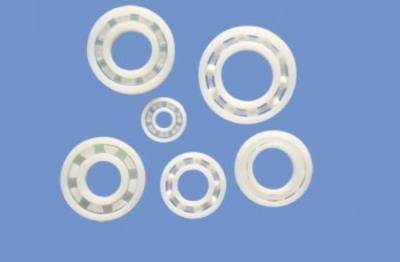 China Anti Alkali / Anti Acid UPE Plastic Plain Bearings With Glass Stainless Or Ceramic Balls for sale