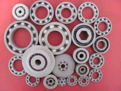 China Plastic Plain Bearings 260℃ Working Temperature Peek Ball Bearings for sale