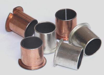 China Flanged Sleeve Bushing , Oil Impregnated Bronze DU bushings for sale