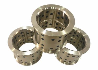 China Rolamento da flange do bronze C83600, buchas de bronze feitas sob encomenda que carimbam o padrão do trabalho feito com ferramentas à venda