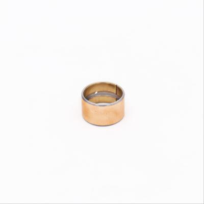 China Jf800 Gunmetal Bronze Bimetal Bearing Bushes Groove Design for sale