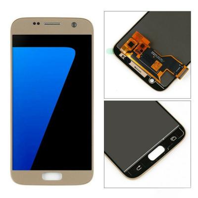 China Special Price Mobile Phone LCD Display Screen Touch Screen Mobile Phone Replacement LCD Screen Replacement For Samsung S7 for sale