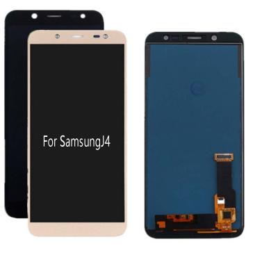 China Wholesale screen TOUCH DISPLAY mobile PHONE PHONE LCD display for Samsung J4 LCD display screen replacement Oled screen panel phone for sale