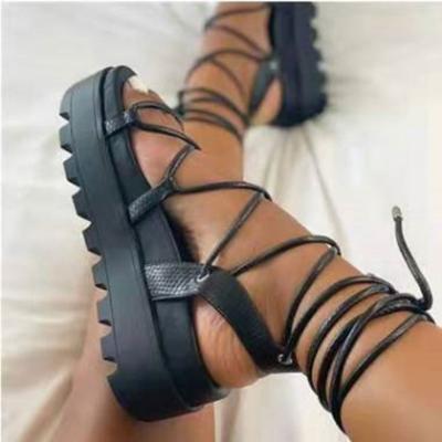 China Wholesale Women's Sandals New Arrival Fashion Design High Heels Anti-slippery Women's Shoes High Heels Sandals Shoes for sale