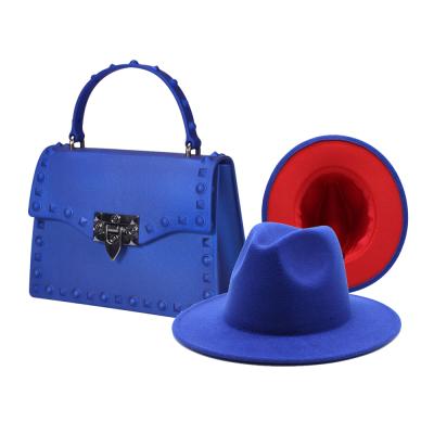 China 2021 High Quality New Design Clutch Bags Bling Purse Evening Clutch Bag Ladies Purses and Hats Set for sale