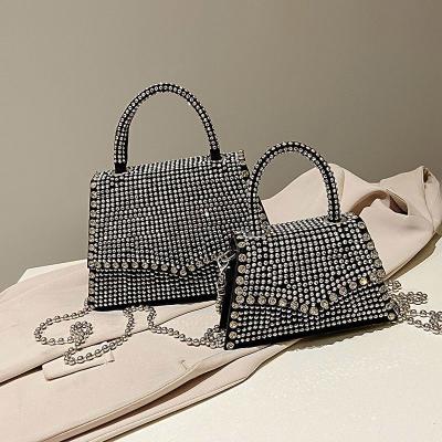 China Luxury Diamond Bags Purses For Female Cross NATIONAL 2020 Wholesale Latest Popular Handbags - Body Bags Tote Bag for sale