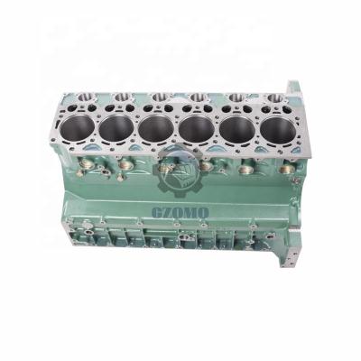 China OMO Excavator Parts D6D Engine Cylinder Block Short Block Assy 22194205 VOE221194205 Long EC210B EC240B for sale