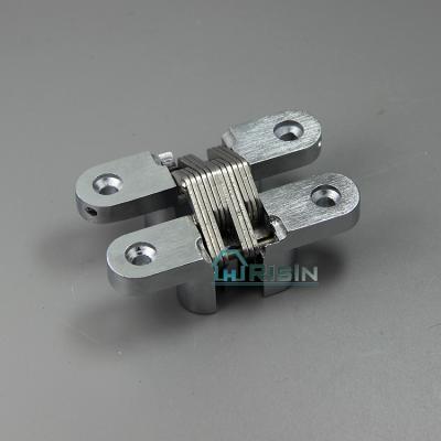 China 180 Degree 13x60mm Modern Zinc Alloy Hidden Hinges for sale