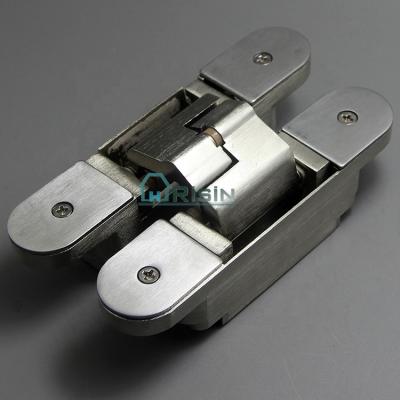 China 3D Door Adjustable Zinc Alloy Hidden Door Hinge for sale