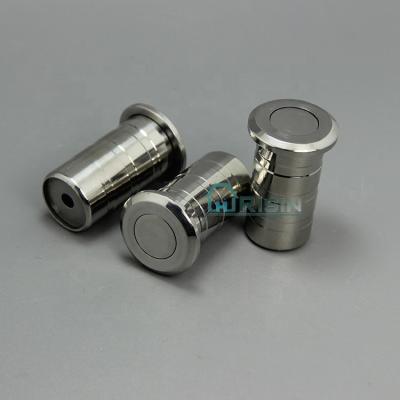 China Stainless Satin / Brass Or Polished Stainless Steel Dust Proof Plug for sale