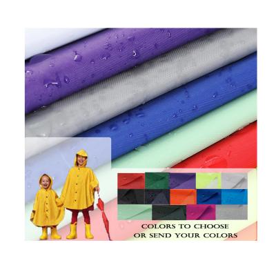 China 210t waterproof taffeta fabric for tent fabric waterproof polyester fabric PU coating PVC PA coating can be customized for sale