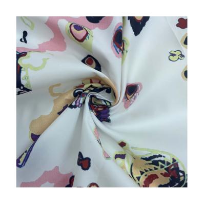 China Hot Selling QUICK DRY 380T Polyester Taffeta Printed Fabric For Clothing Custom Colors for sale